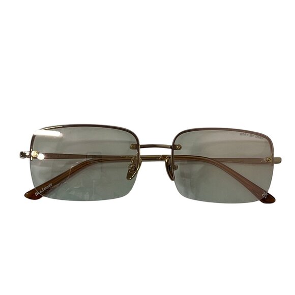 DMY by DMY Jen Square Frame Sunglasses in Gold main image 3